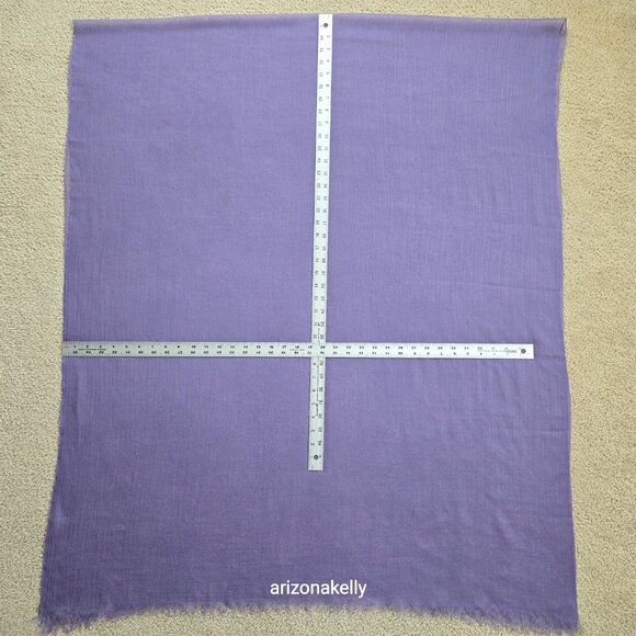 Ovcio Featherlight Lavender Cashmere Scarf - Picture 4 of 14